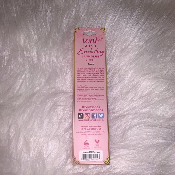 Makeup Ioni Cosmetics Viral Everlasting 2 In 1 Lash Glue Liner New